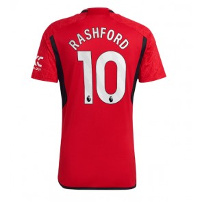 Manchester United Marcus Rashford #10 Hemmatröja 2023-24 Kortärmad